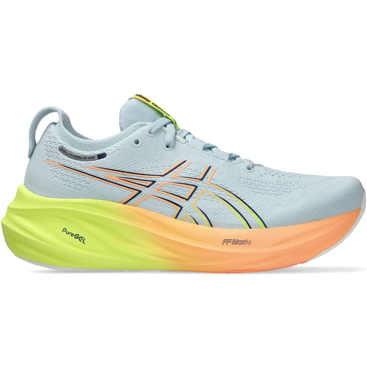 Кросівки жіночі для бігу Asics Gel-Nimbus 26 Paris 1012B743-750 37 (6 US) сіріфото