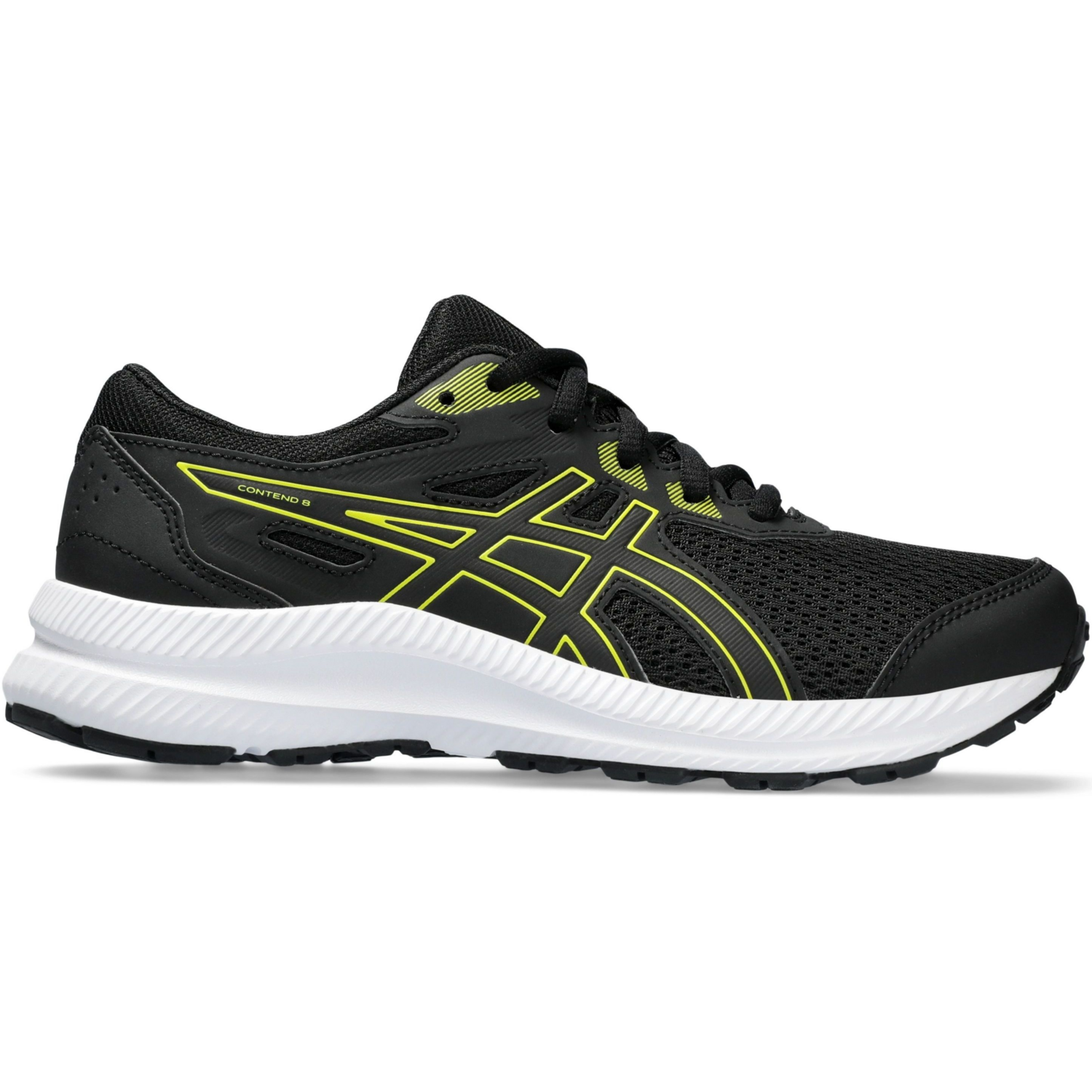 Кросівки дитячі для бігу Asics Contend 8 GS 1014A259-009 37.5 (5 US) чорніфото