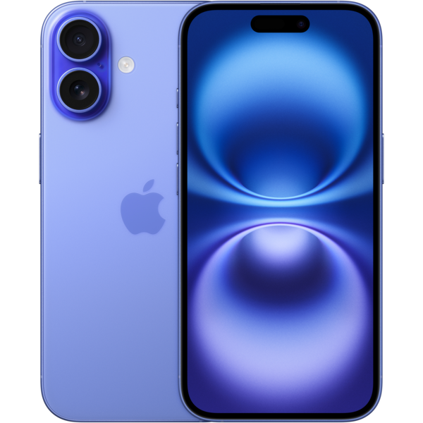 Акція на Смартфон Apple iPhone 16 128GB Ultramarine від MOYO