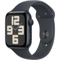 Смартгодинник Apple Watch SE GPS 44mm Midnight Aluminium Case with Midnight Sport Band – S/M (2024)