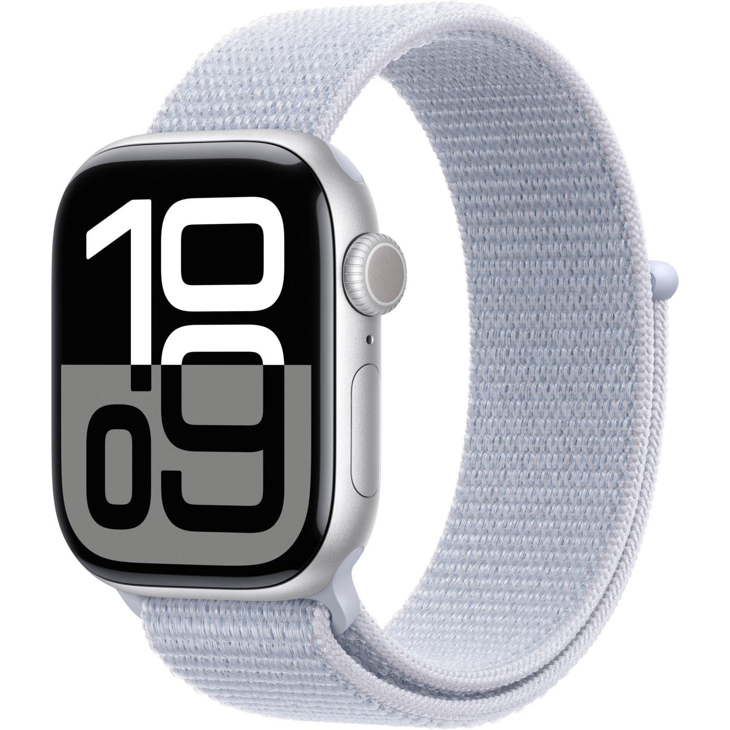 Смартгодинник Apple Watch Series 10 GPS 42mm Silver Aluminium Case with Blue Cloud Sport Loopфото