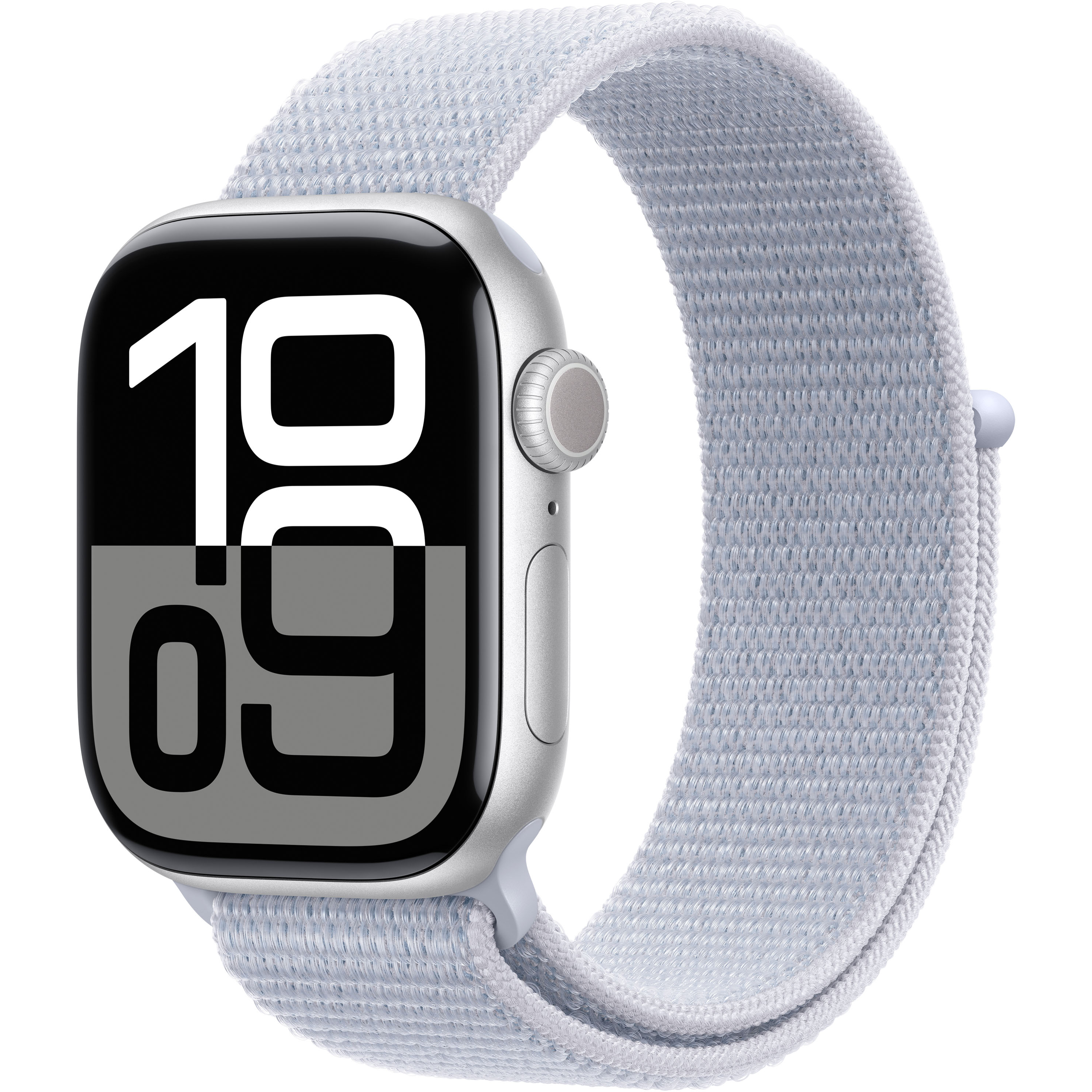 Смартгодинник Apple Watch Series 10 GPS 42mm Silver Aluminium Case with Blue Cloud Sport Loopфото1