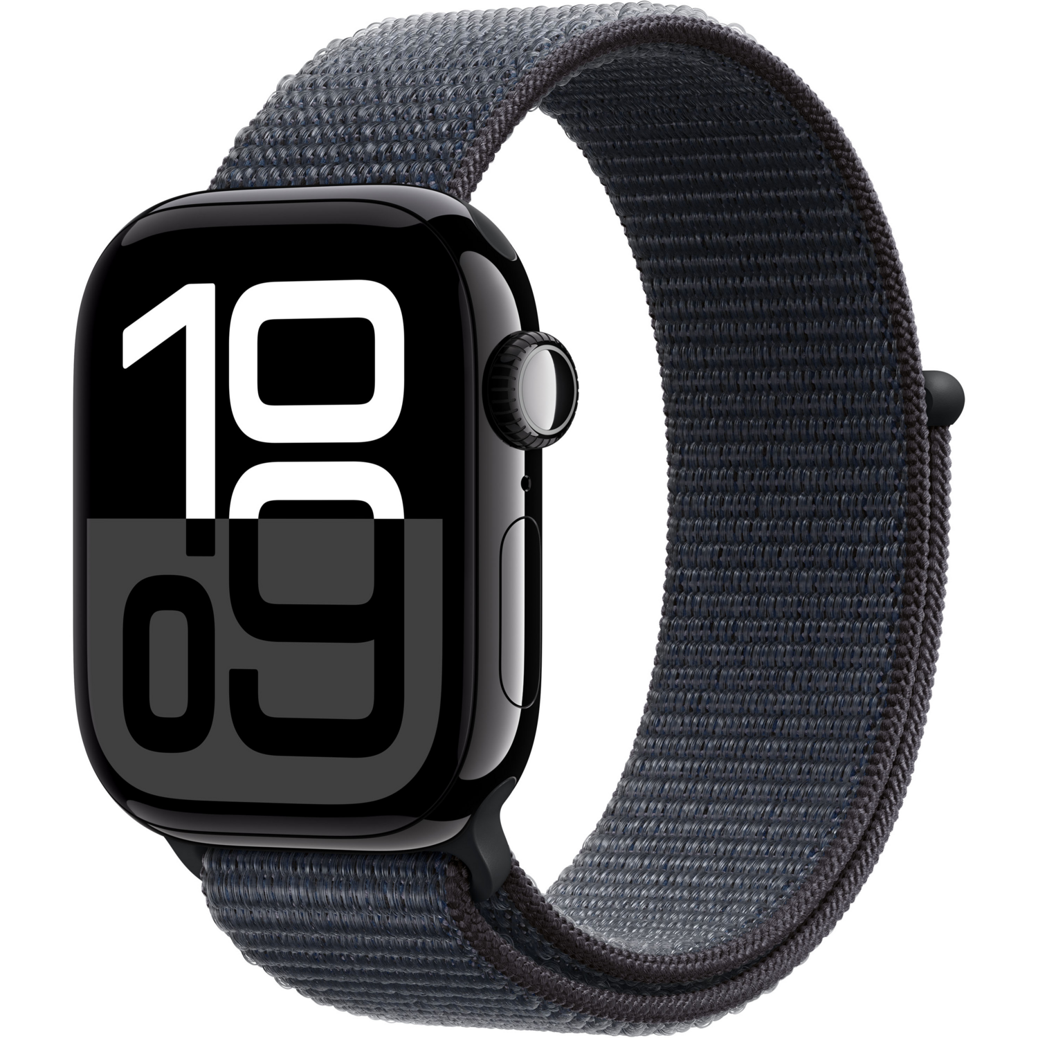 Смартгодинник Apple Watch Series 10 GPS 42mm Jet Black Aluminium Case with Ink Sport Loopфото