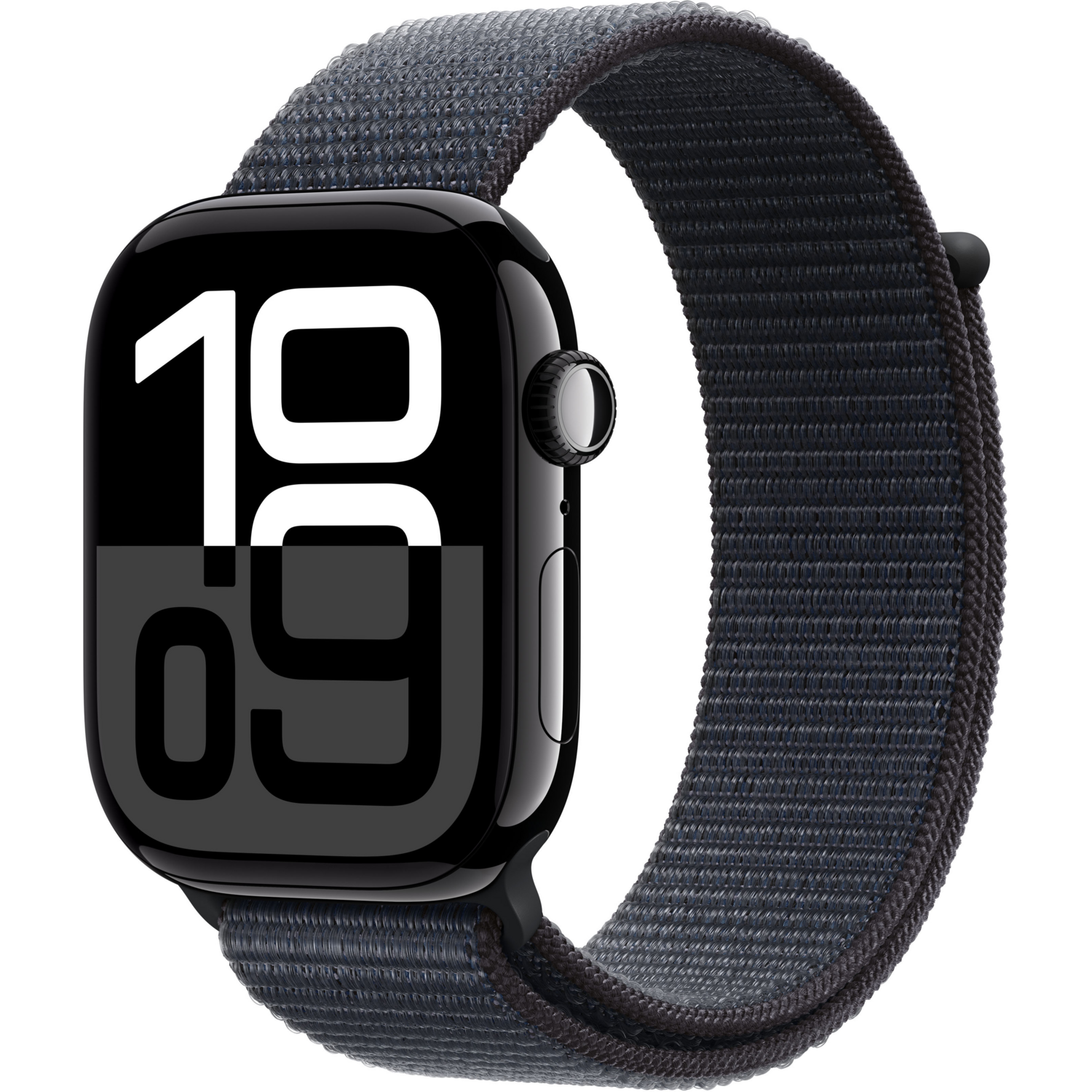 Смартгодинник Apple Watch Series 10 GPS 46mm Jet Black Aluminium Case with Ink Sport Loopфото