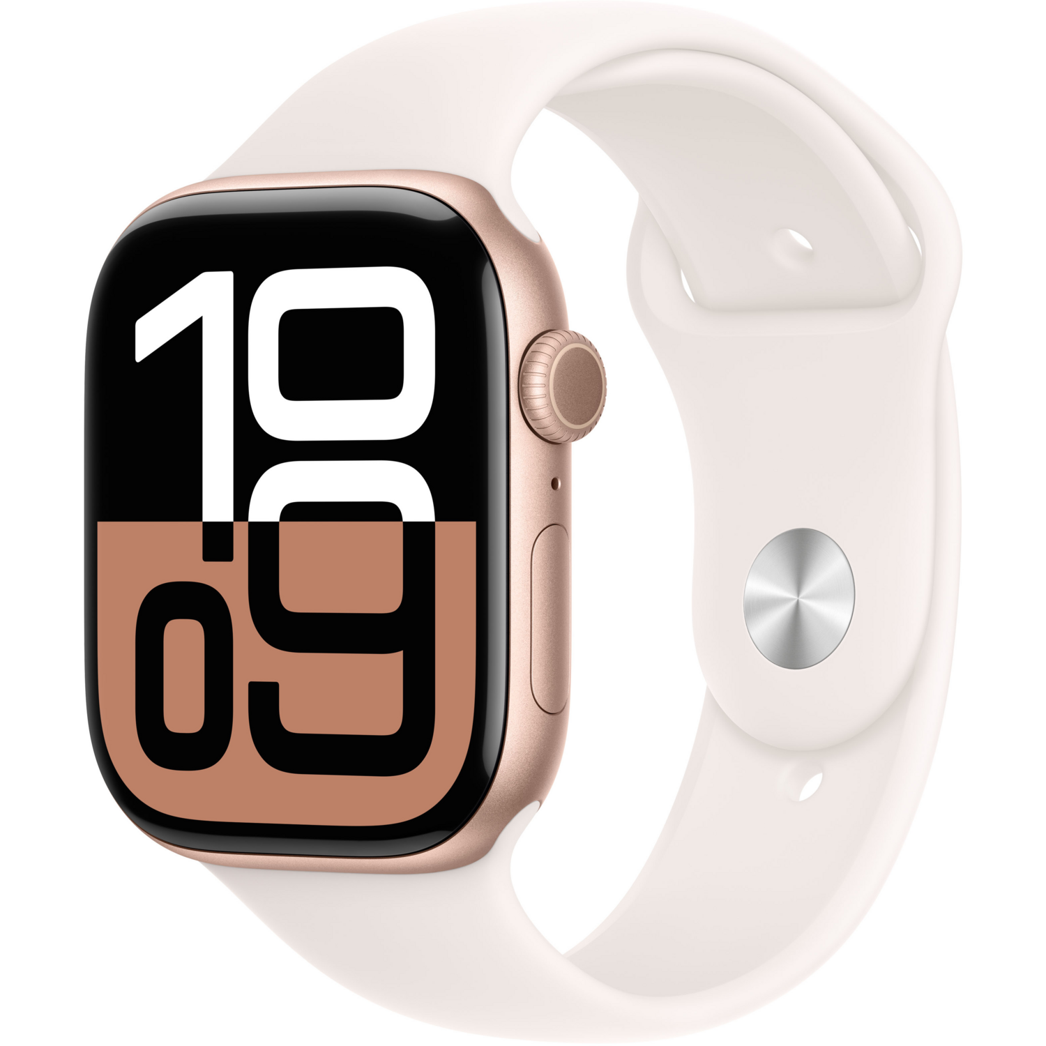 Смартгодинник Apple Watch Series 10 GPS 46mm Rose Gold Aluminium Case with Light Blush Sport Band – S/Mфото