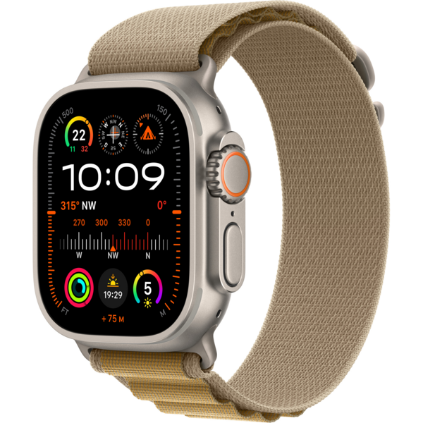 

Смарт-часы Apple Watch Ultra 2 49mm Natural Titanium Case with Tan Alpine Loop - Small (2024)