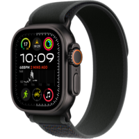 Смартгодинник Apple Watch Ultra 2 49mm Black Titanium Case with Black Trail Loop – S/M (2024)