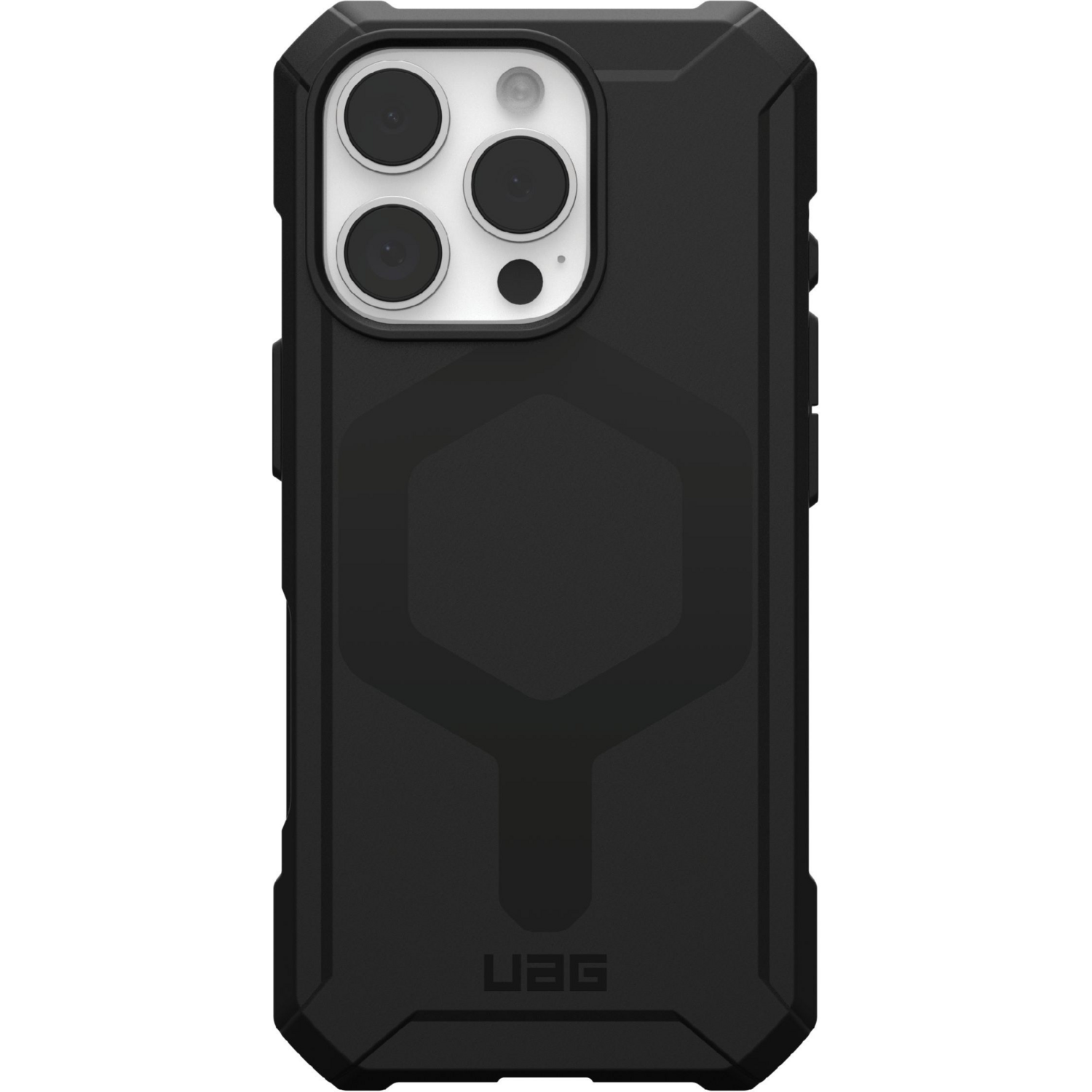 Чохол UAG для Apple iPhone 16 Pro Essential Armor Magsafe, Black (114448114040)фото