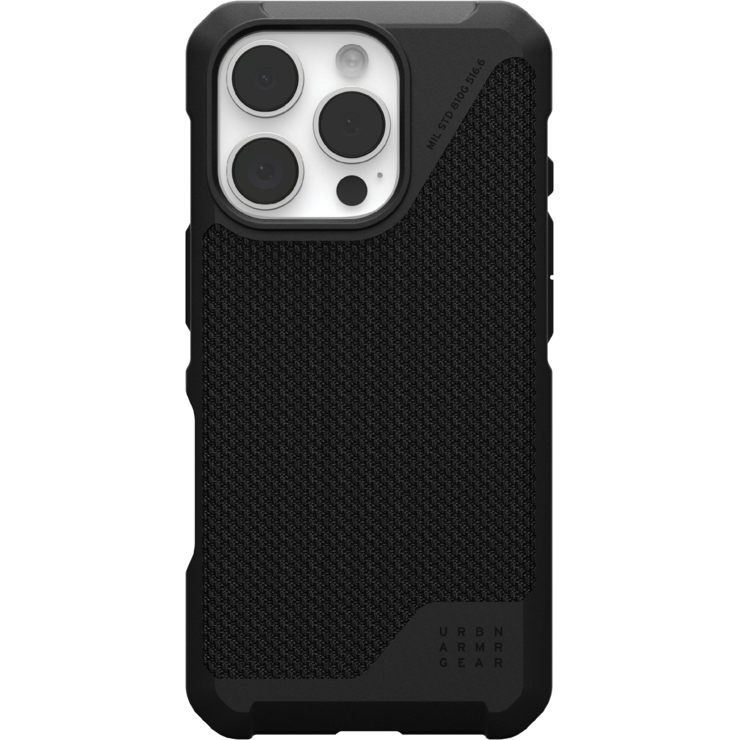 Чохол UAG для Apple iPhone 16 Pro Metropolis LT Magsafe, Kevlar Black (114452113940)фото