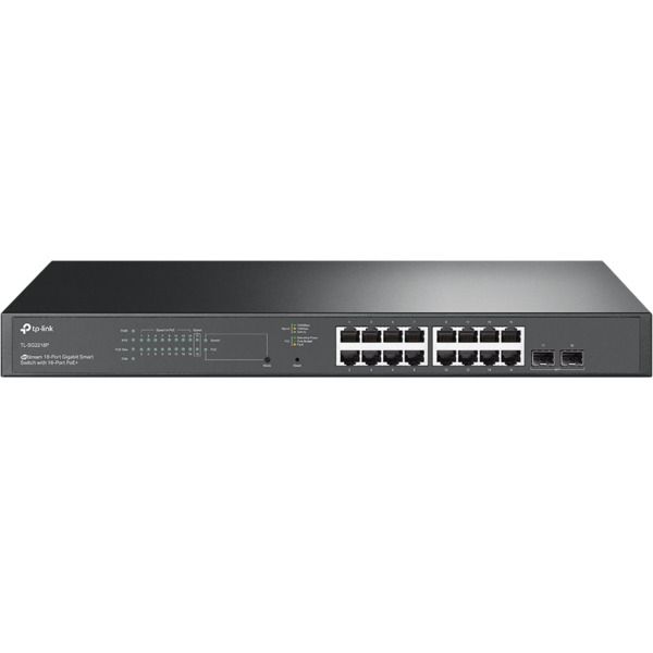 

Коммутатор TP-LINK SG2218P 16x1GE (16xPoE), 2xSFP, 150W, WebSmart (SG2218P)