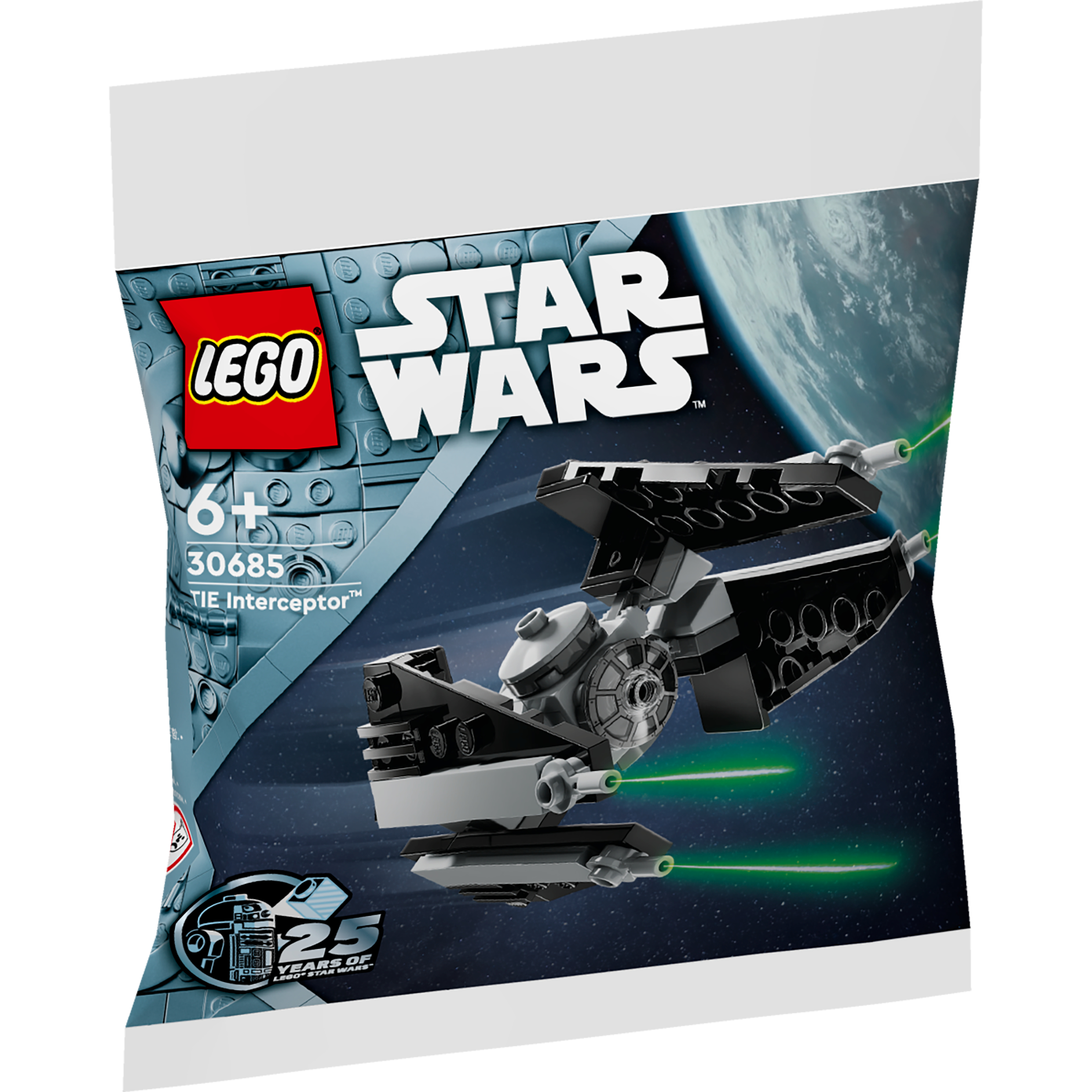 Конструктор LEGO 30685 Минимодель Перехватчика TIE фото 1