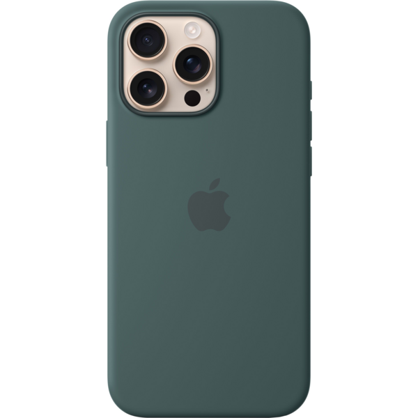 

Чехол Apple для iPhone 16 Pro Max Silicone Case with MagSafe Lake Green (MA7V4ZM/A)