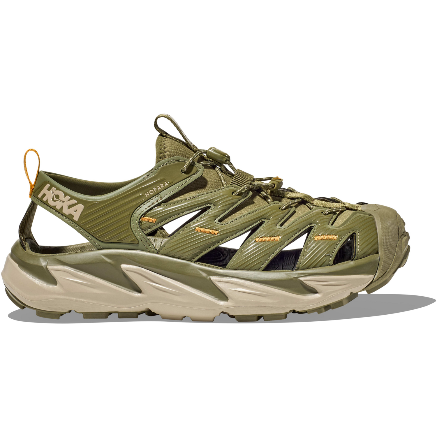 Сандали мужские Hoka Hopara 1106534-AOTN 42 2/3 (9 US) оливковые фото 