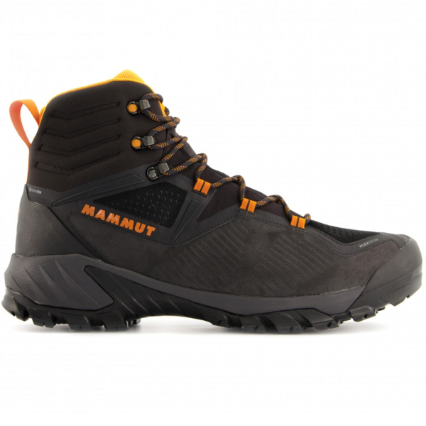 

Ботинки мужские для хайкинга Mammut Sapuen High GTX 3030-04241 44 2/3 (10 UK) черные/желтые