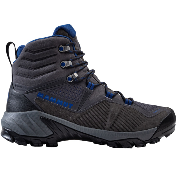 

Ботинки мужские для хайкинга Mammut Sapuen High GTX 3030-04241 46 (11 UK) серые/синие