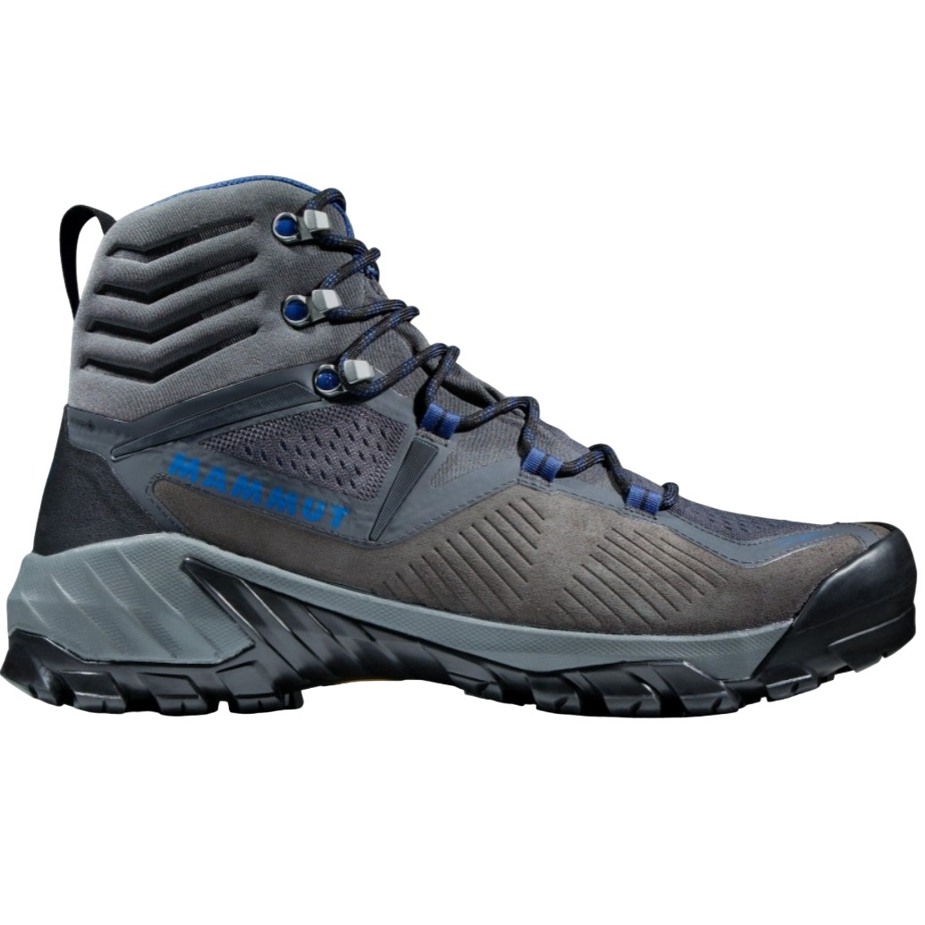 Ботинки мужские для хайкинга Mammut Sapuen High GTX 3030-04240 44 (9.5 UK) серые фото 