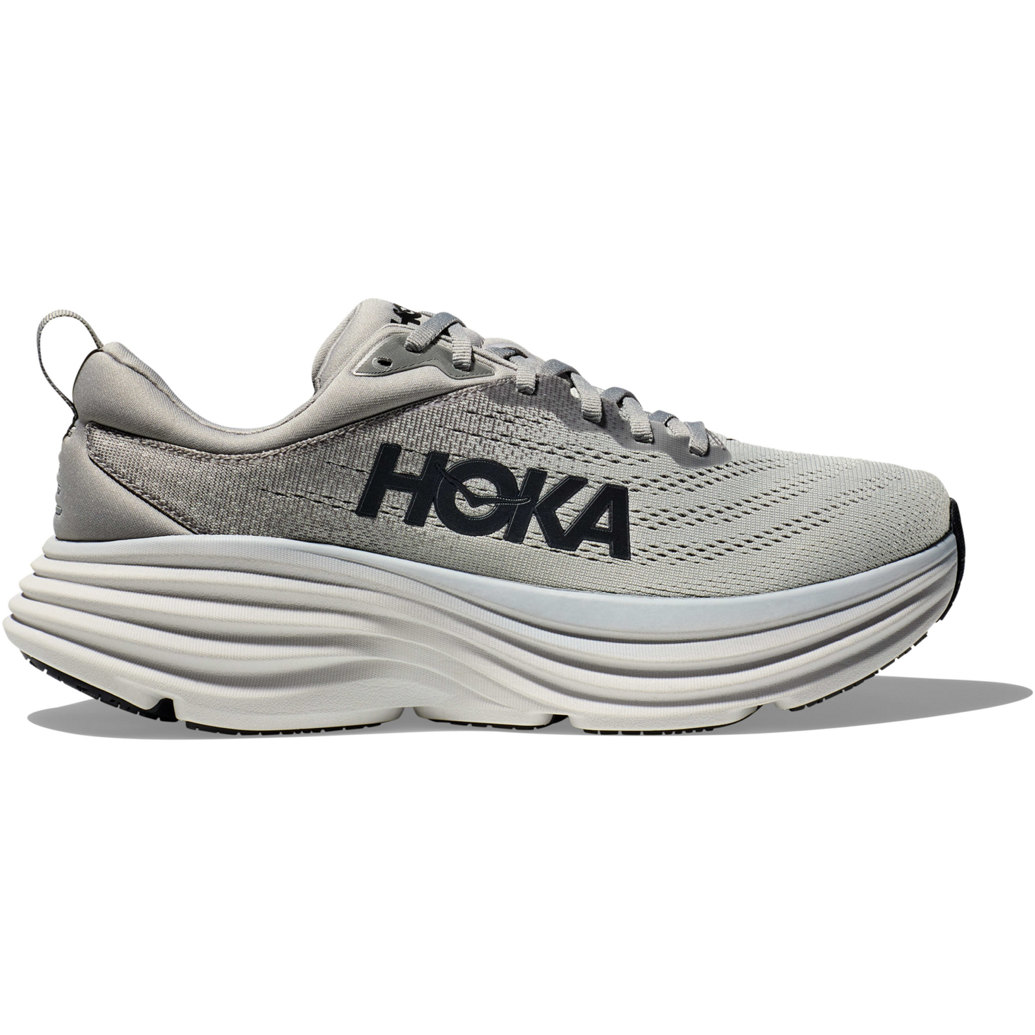 Кроссовки мужские для бега Hoka Bondi 8 1123202-SHMS 40 2/3 (7.5 US) серые фото 