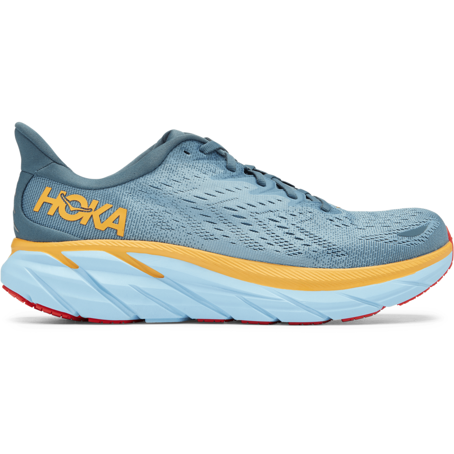 Кросівки чоловічі для бігу Hoka Clifton 8 1119393-GBMS 40 2/3 (7.5 US) синіфото