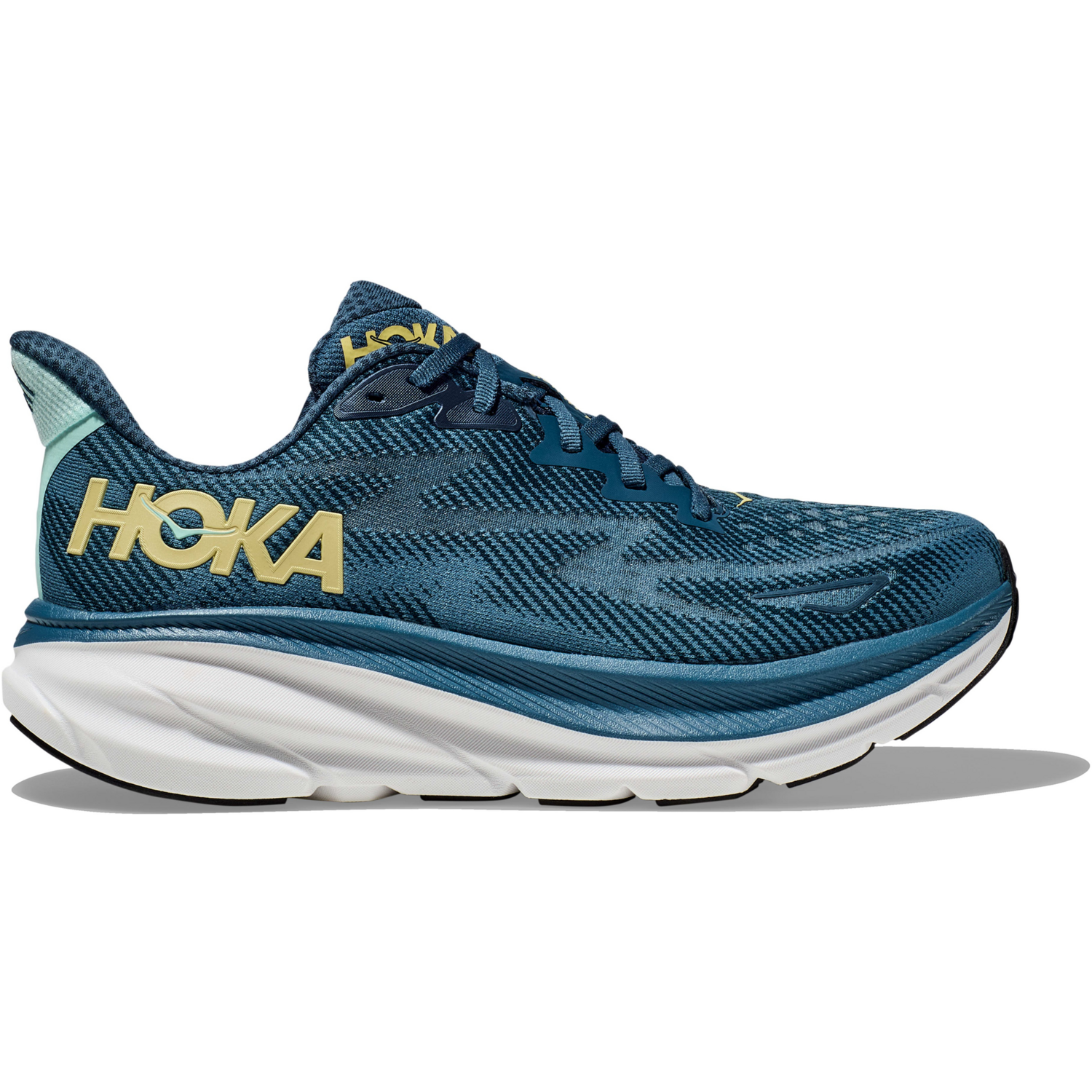 Кросівки чоловічі для бігу Hoka Clifton 9 1127895-MOBS 47 1/3 (12.5 US) синіфото