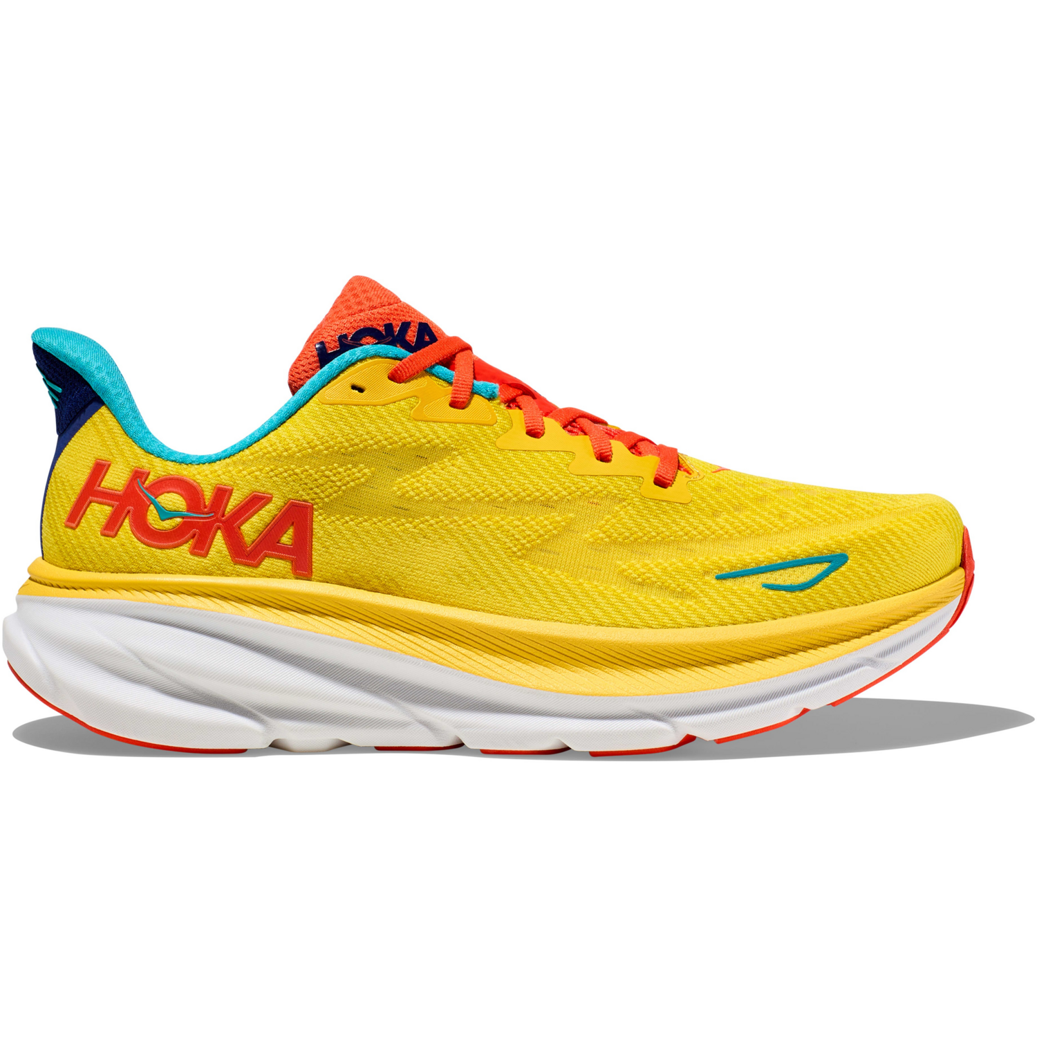 Кросівки чоловічі для бігу Hoka Clifton 9 1127895-PFMZ 41 1/3 (8 US) жовтіфото