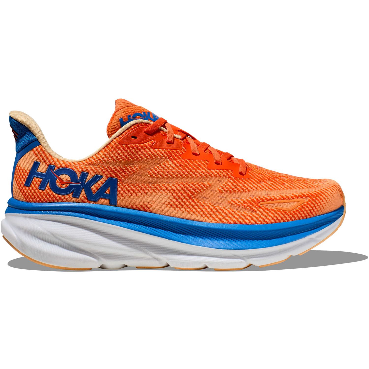 Кросівки чоловічі для бігу Hoka Clifton 9 1127895-VOIM 42 2/3 (9 US) оранжевіфото