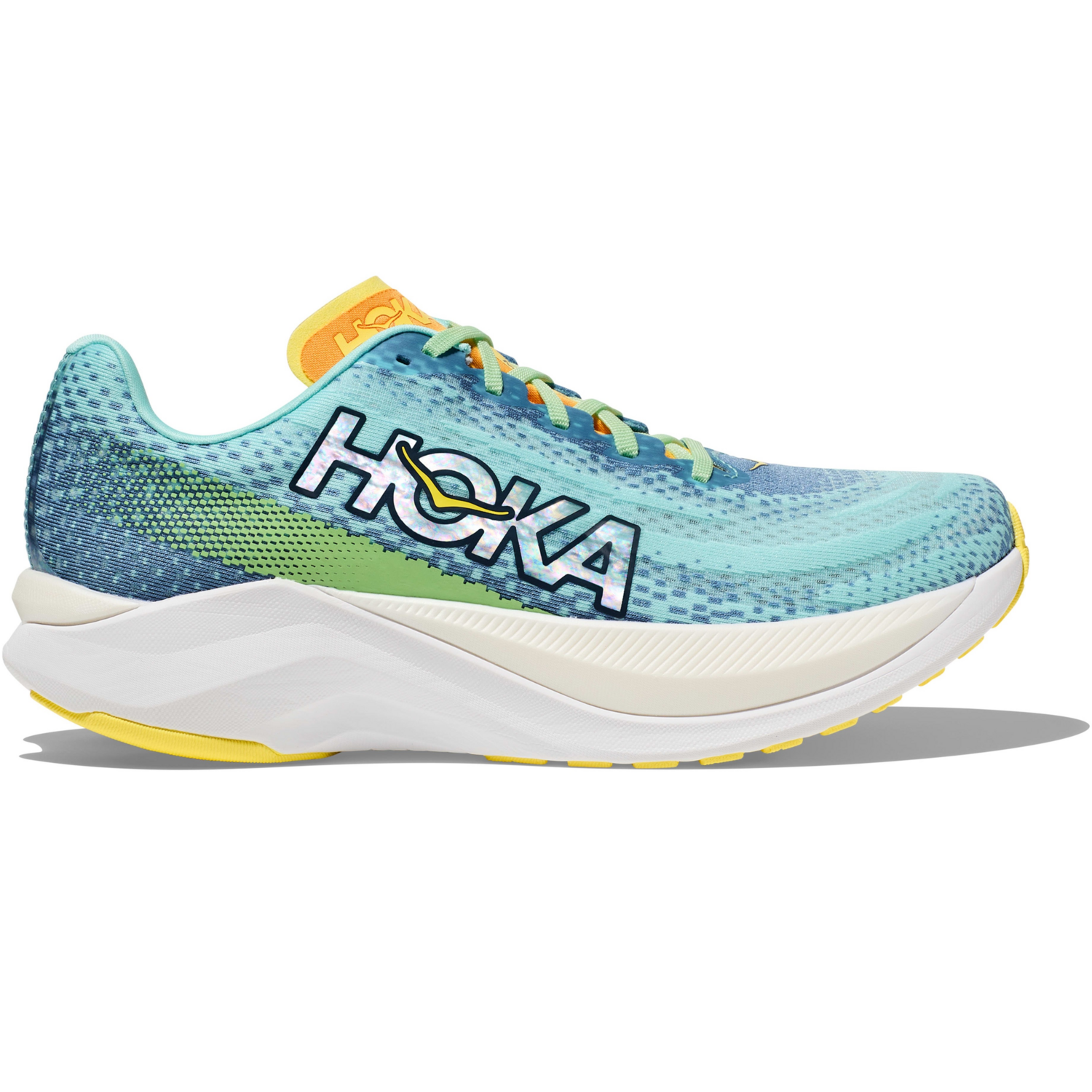 Кроссовки мужские для бега Hoka Mach X 1141450-DDL 40 (7 US) голубые фото 