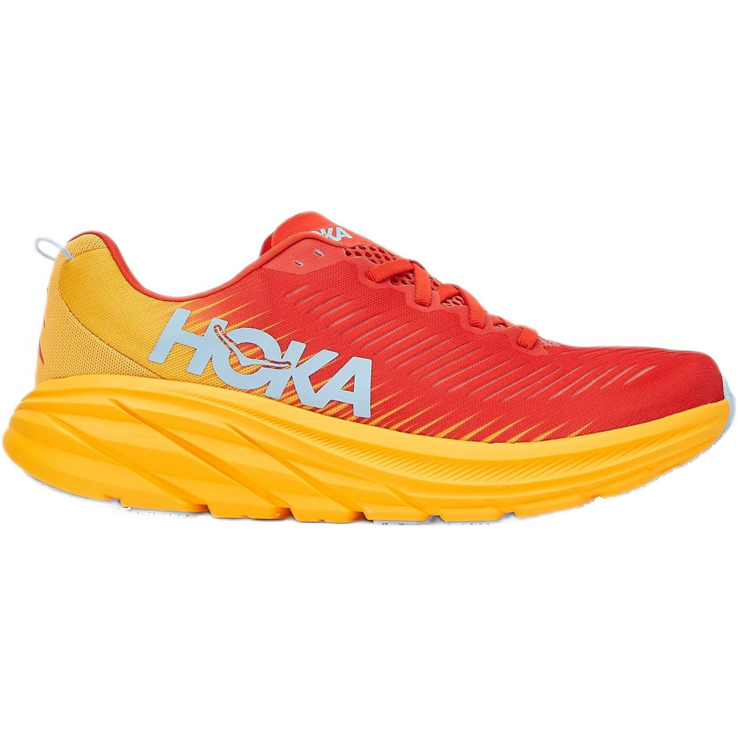 Кроссовки мужские для бега Hoka Rincon 3 1119395-FAYW 41 1/3 (8 US) красные фото 