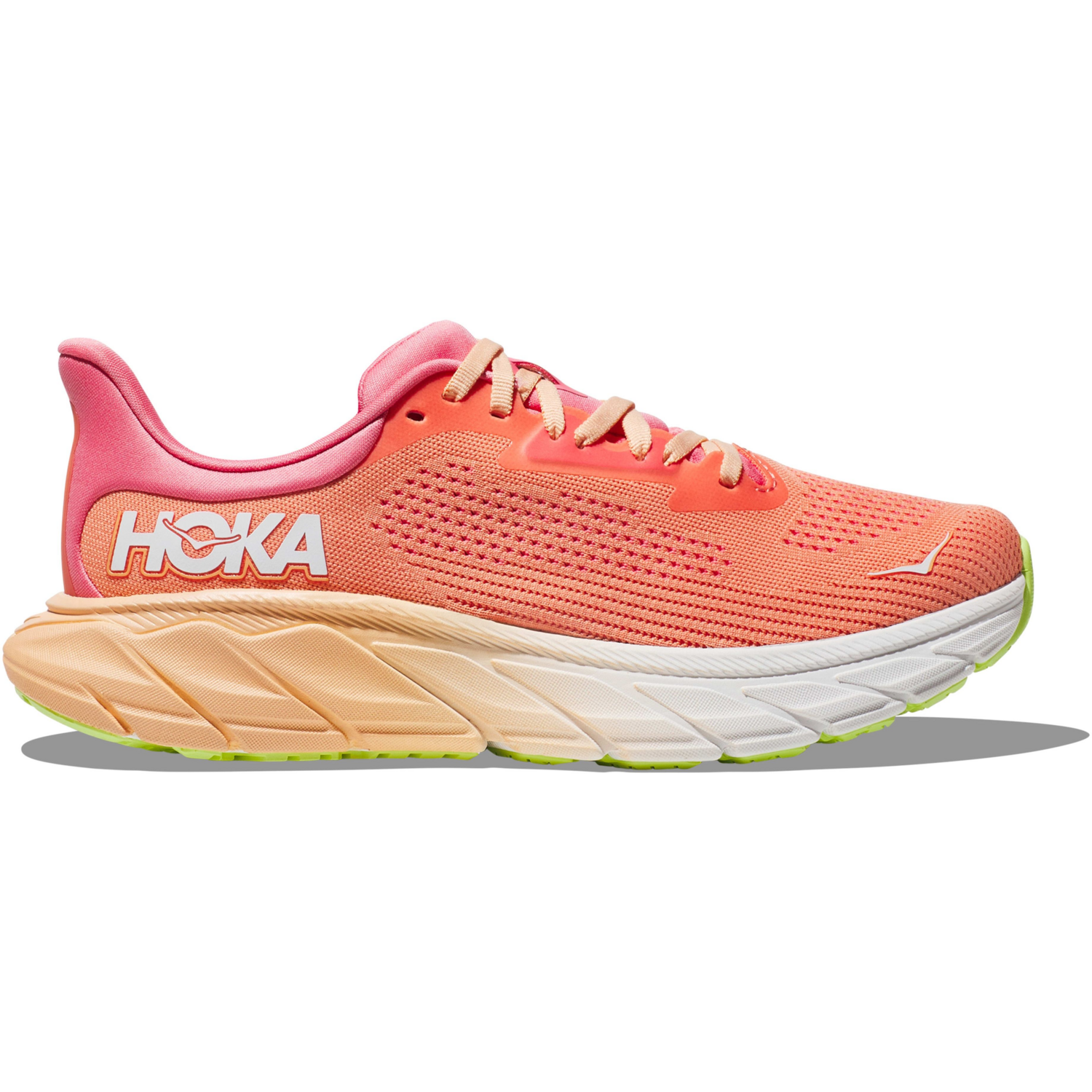 Кроссовки женские для бега Hoka Arahi 7 1147851-PPYC 37 1/3 (6 US) коралловые фото 