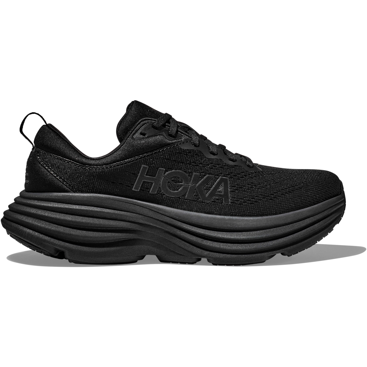 Кроссовки мужские для бега Hoka Bondi 8 1123202-BBLC 40 2/3 (7.5 US) черные фото 