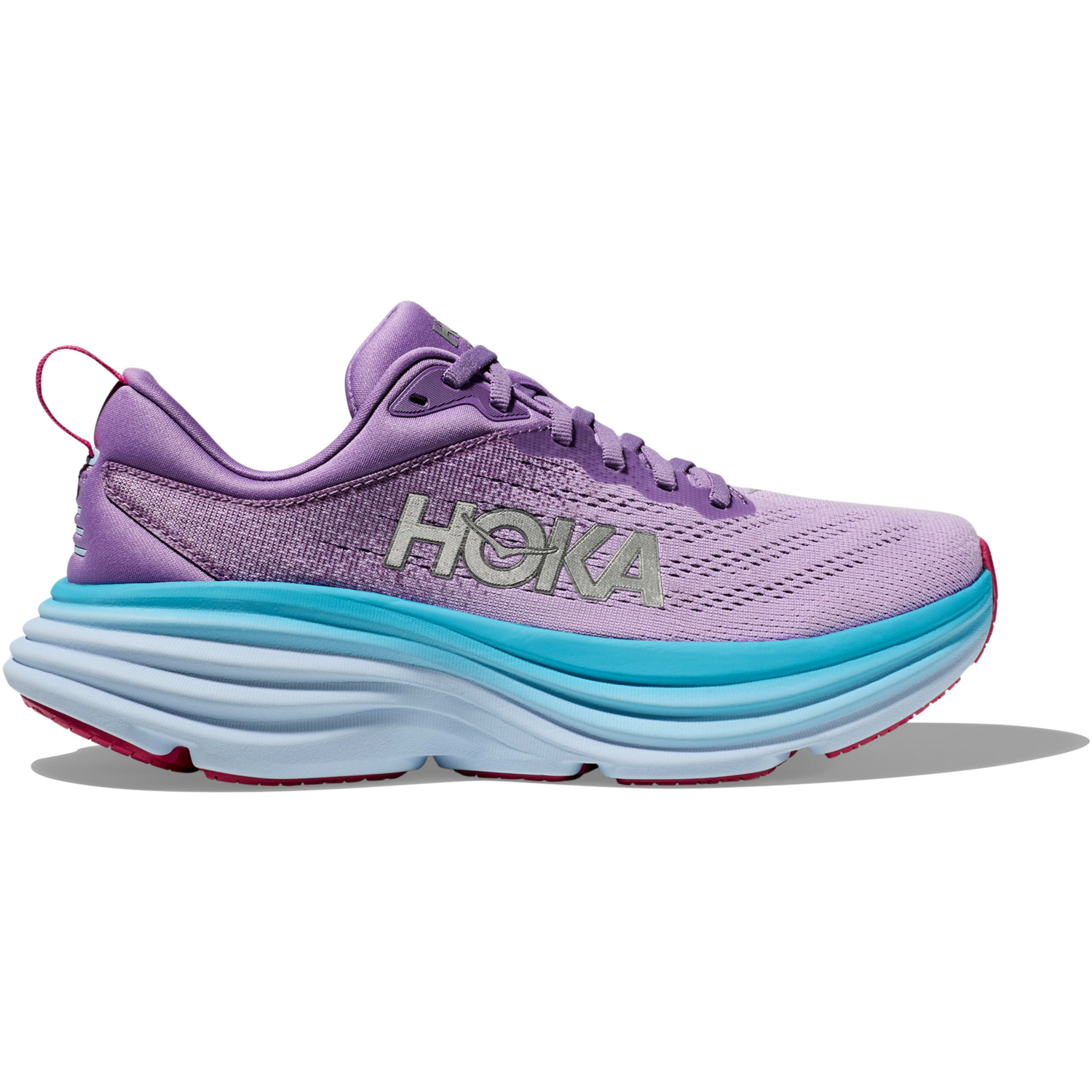 Кроссовки женские для бега Hoka Bondi 8 1127952-CVPL 36 2/3 (5.5 US) фиолетовые фото 