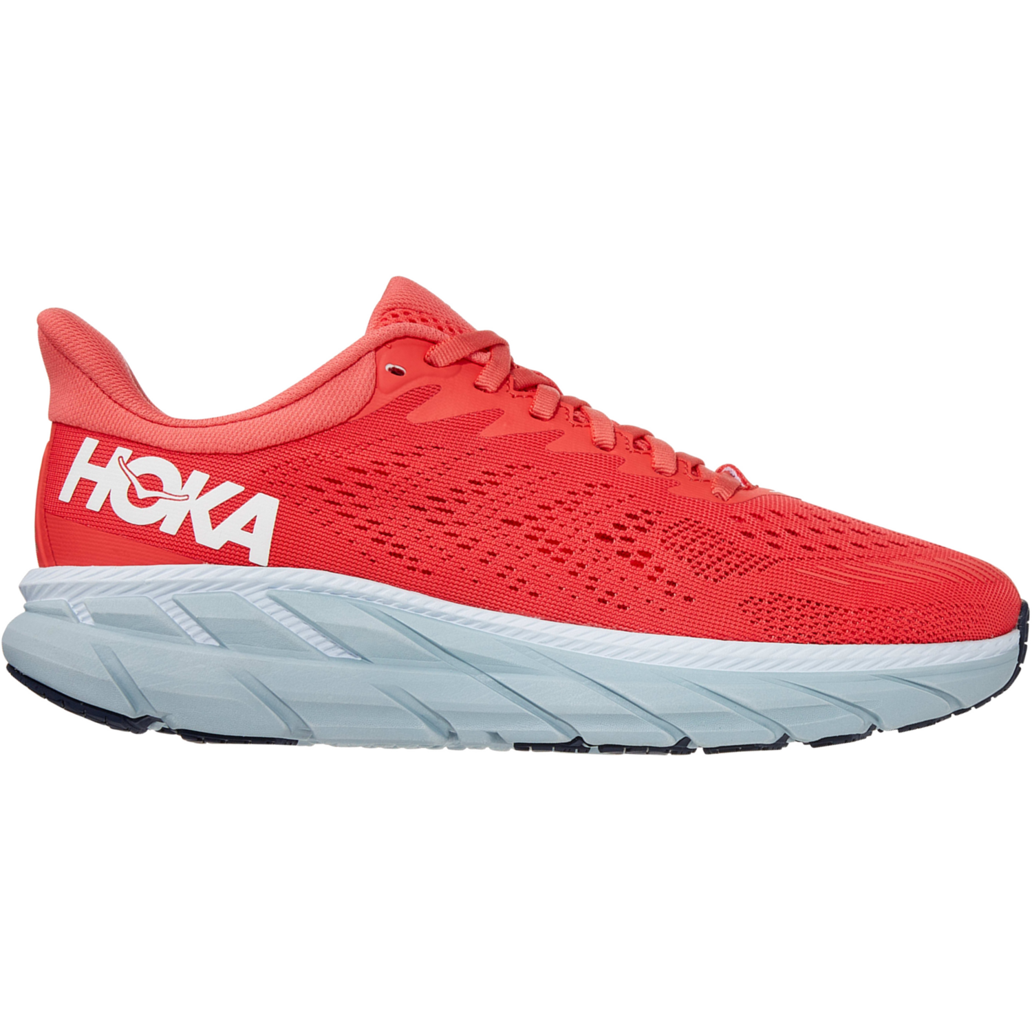 Кроссовки женские для бега Hoka Clifton 7 1110509-HCWH 42 (9.5 US) коралловые фото 