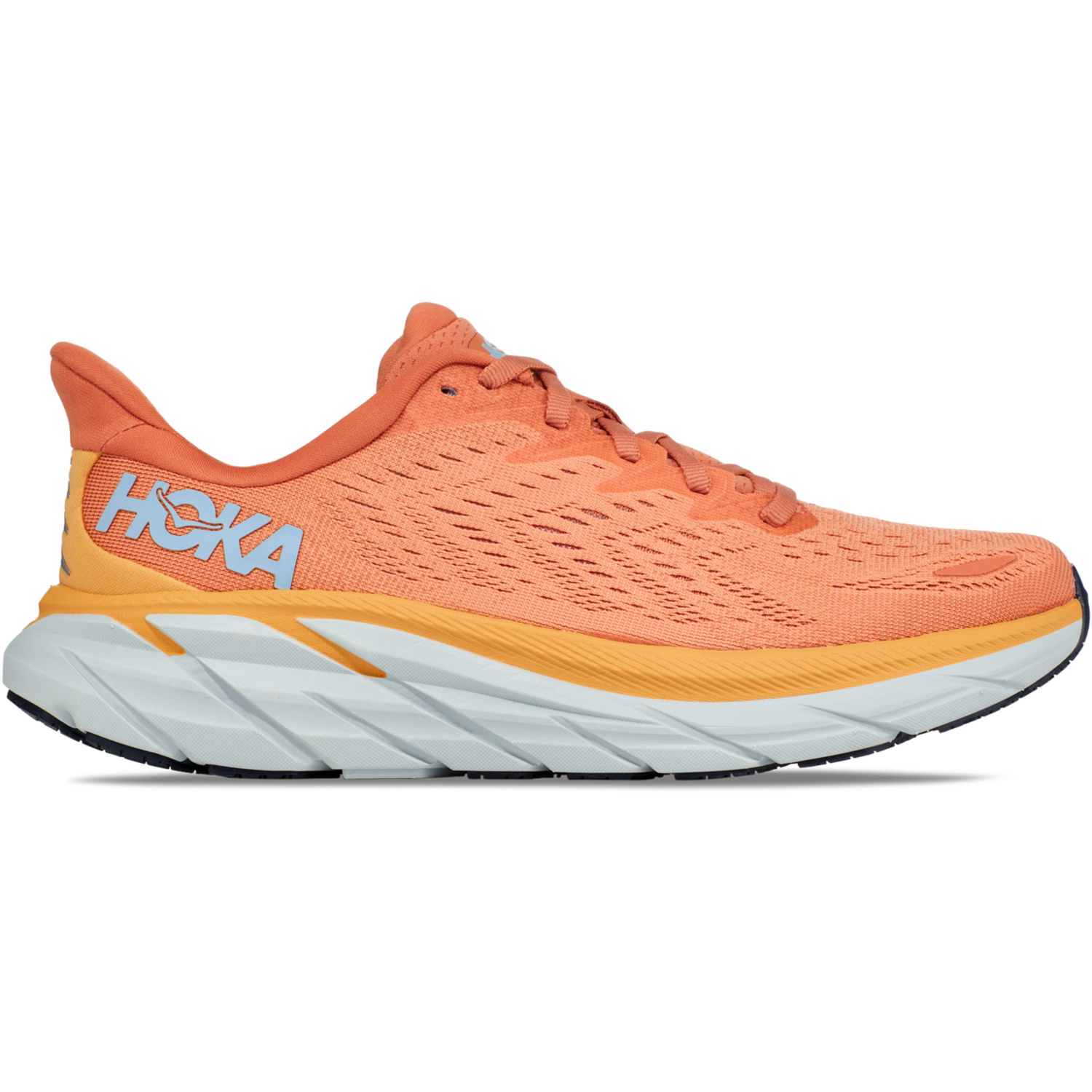 Кроссовки женские для бега Hoka Clifton 8 1119394-SBSCR 36 (5 US) оранжевые фото 