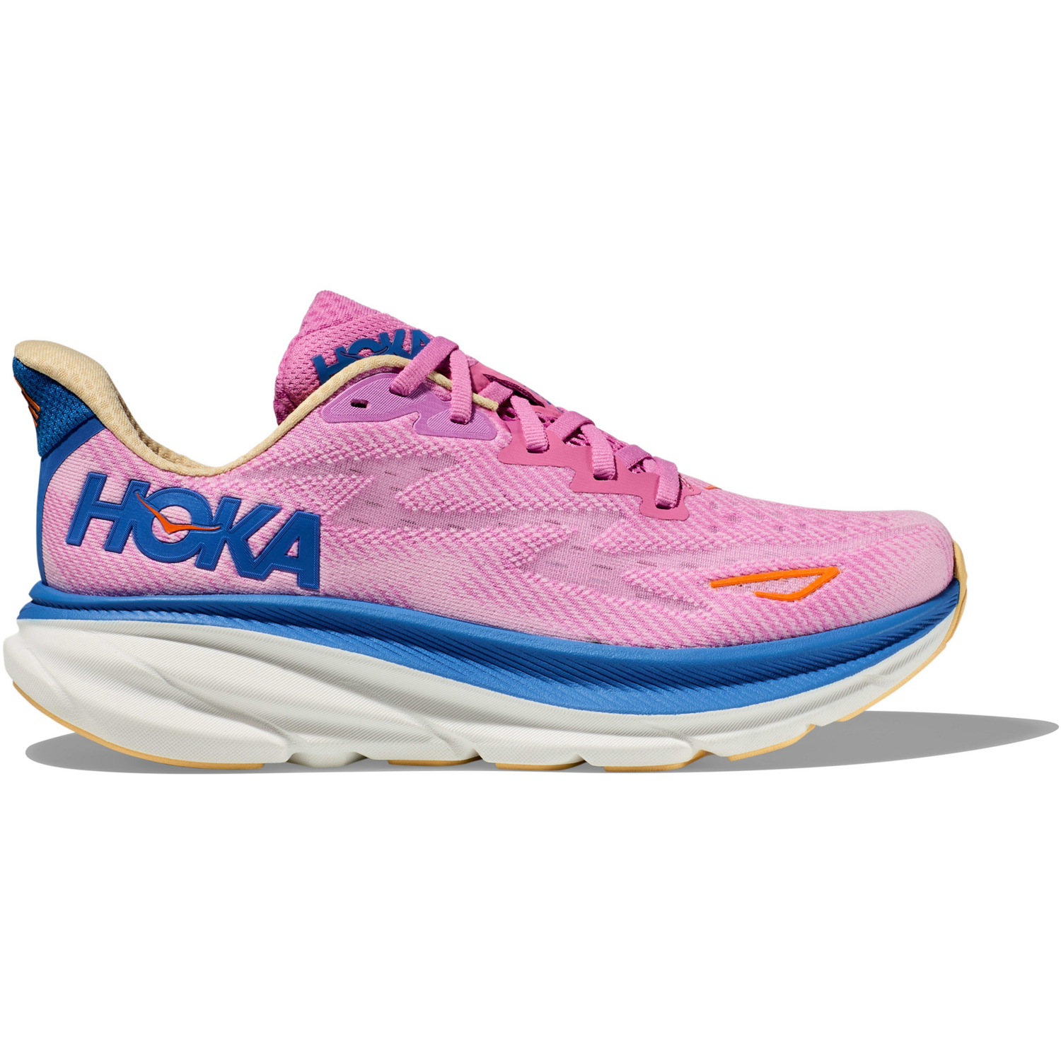 Кросівки жіночі для бігу Hoka Clifton 9 1127896-CSLC 37 1/3 (6 US) рожевіфото