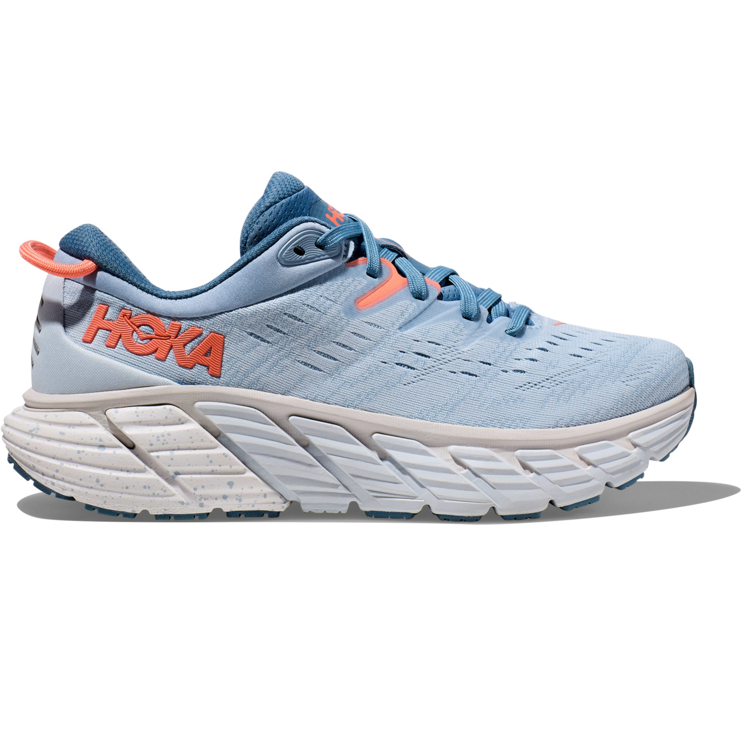 Кроссовки женские для бега Hoka Gaviota 4 1123199-BFPA 37 1/3 (6 US) голубые фото 