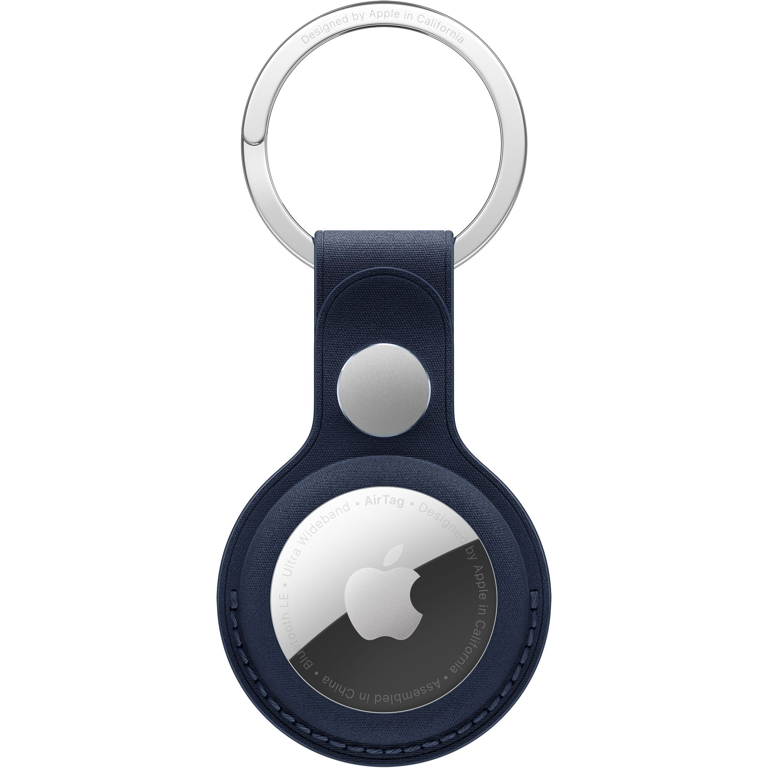 Чехол Apple для AirTag FineWoven Key Ring Deep Blue (MA7H4ZM/A) фото 1