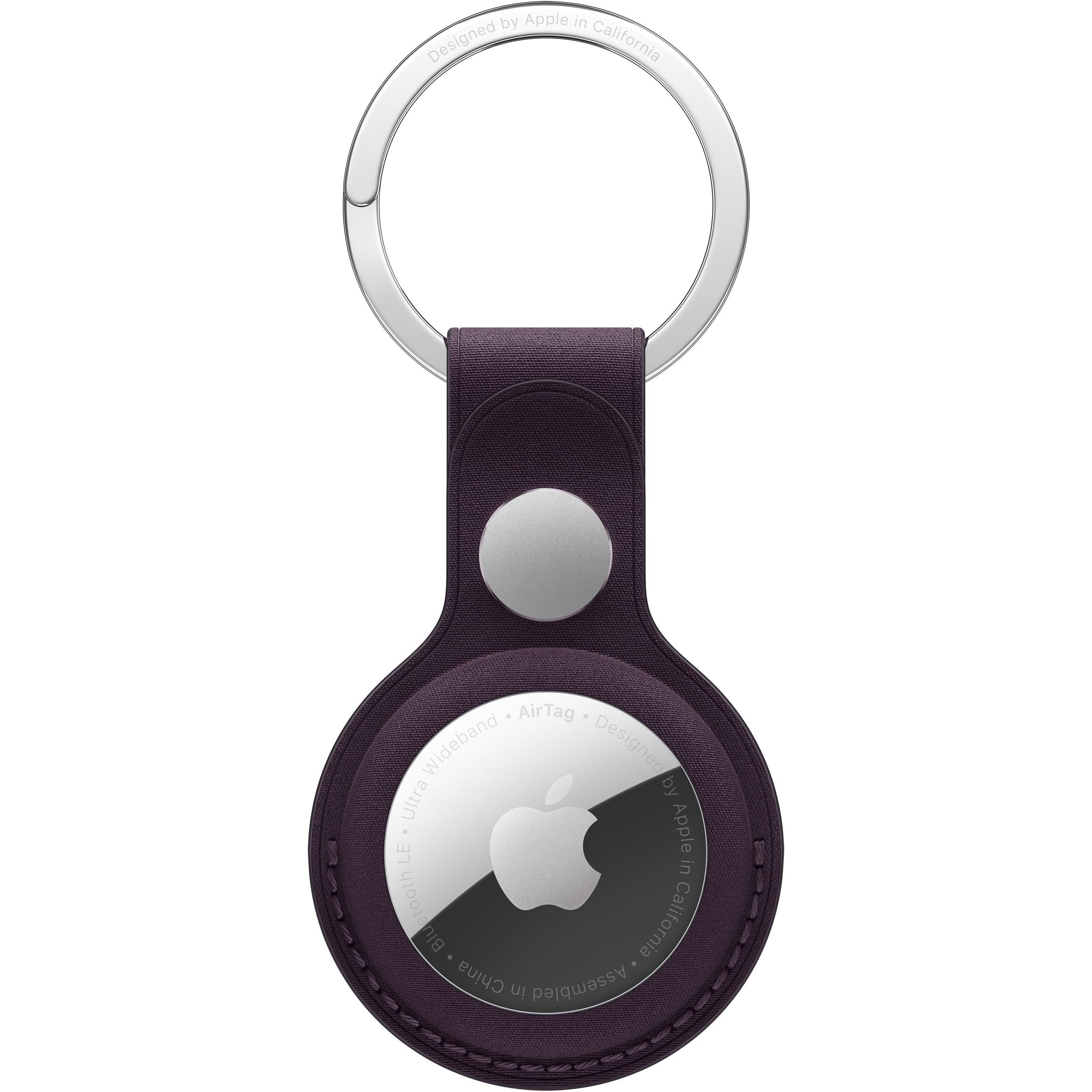 Чехол Apple для AirTag FineWoven Key Ring Blackberry (MA7K4ZM/A) фото 1