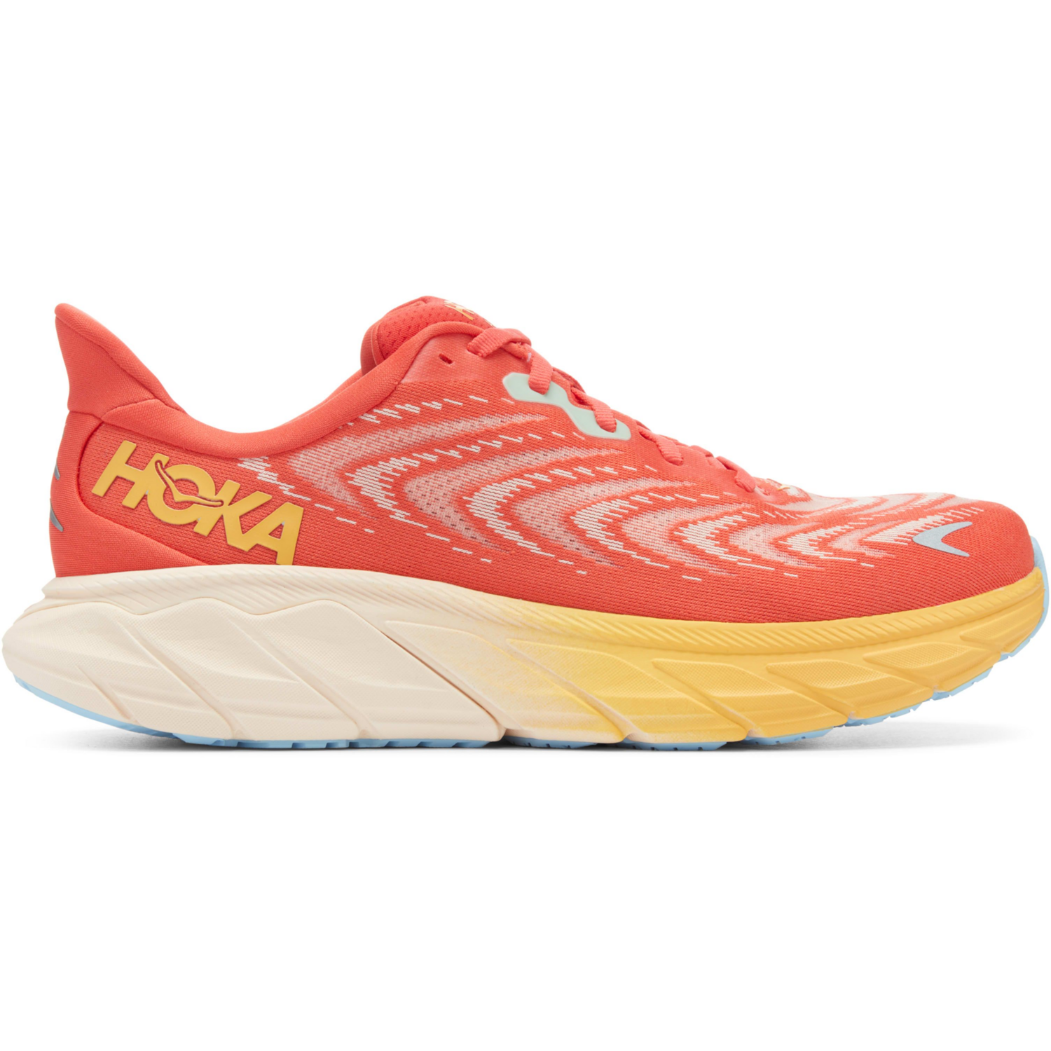 Кроссовки мужские для бега Hoka Arahi 6 1123194-FAYW 41 1/3 (8 US) оранжевые фото 