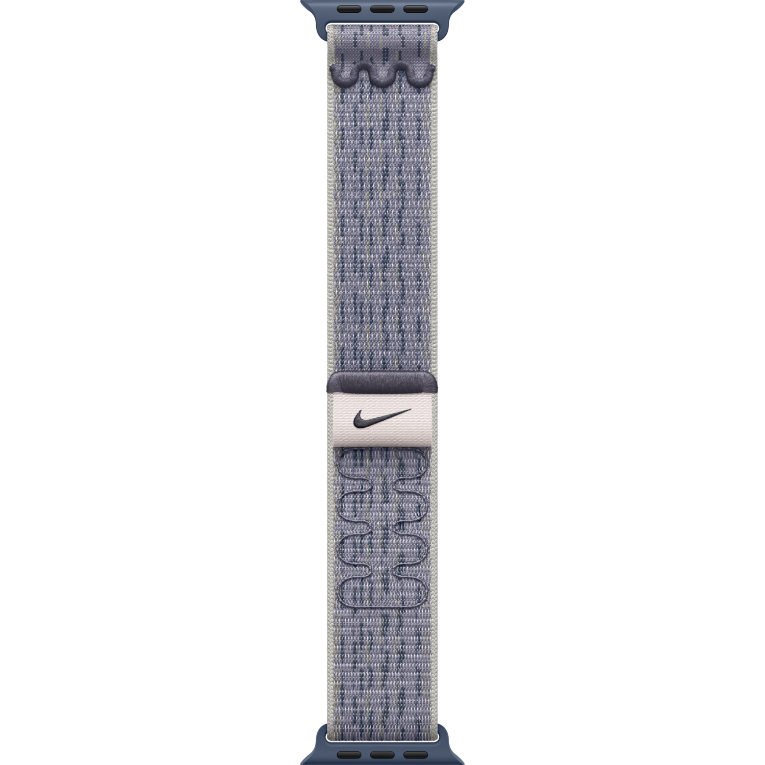 Ремешок Apple Watch 40mm Grey/Blue Nike Sport Loop (MC1G4ZM/A) фото 