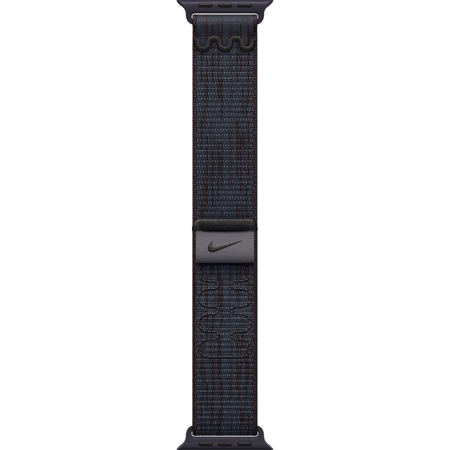 Ремінець Apple Watch 40mm Black/Blue Nike Sport Loop (MC1L4ZM/A)фото