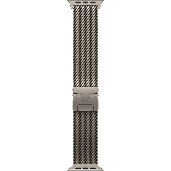 

Ремешок Apple Watch 49mm Natural Titanium Milanese Loop Small (MXKC3ZM/A)