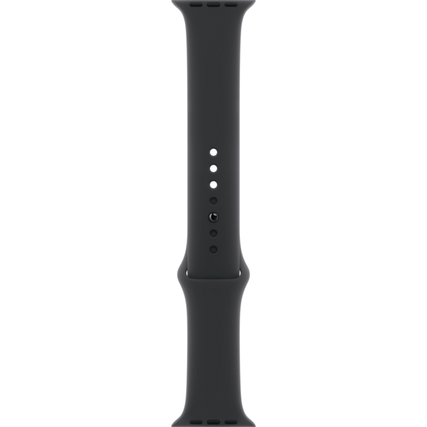 

Ремешок Apple Watch 46mm Black Sport Band M/L (MXM43ZM/A)