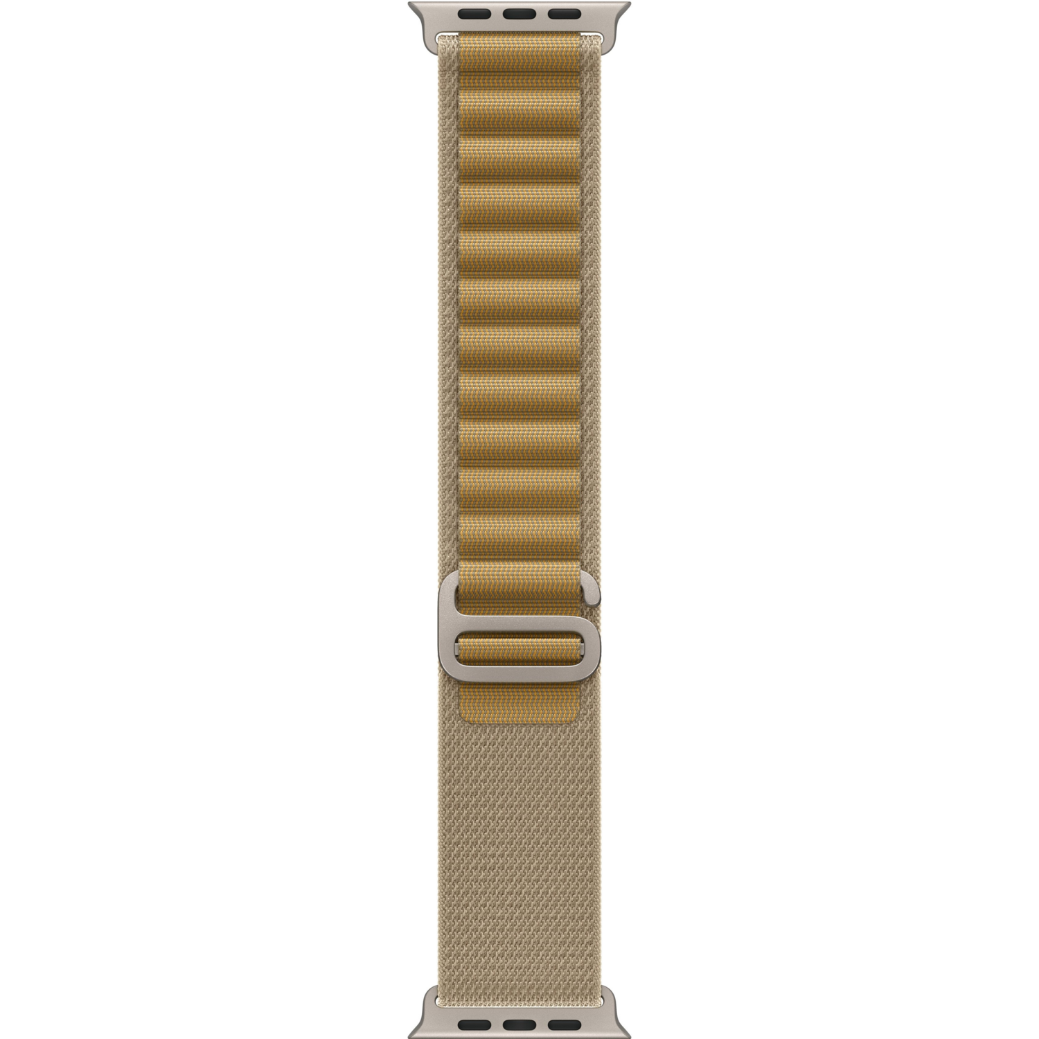 Ремешок Apple Watch 49mm Natural Titanium Finish Tan Alpine Loop Small (MXN13ZM/A) фото 