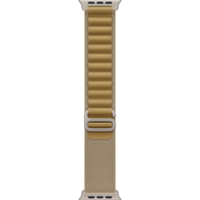 Ремешок Apple Watch 49mm Natural Titanium Finish Tan Alpine Loop Small (MXN13ZM/A)