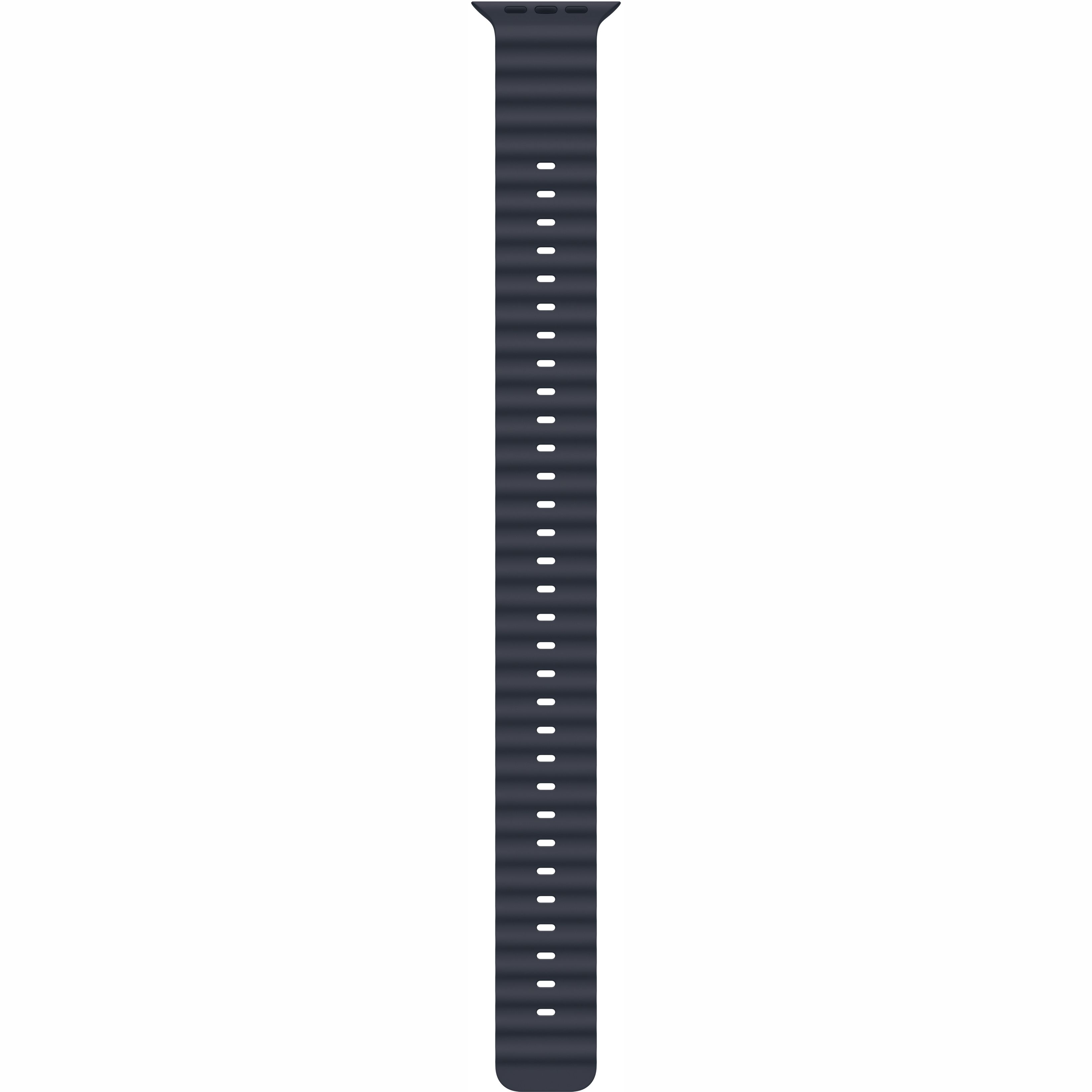 Подовжувач ремінця Apple Watch 49mm Natural Titanium Finish Navy Ocean Band Extension (MXTJ3ZM/A)фото1