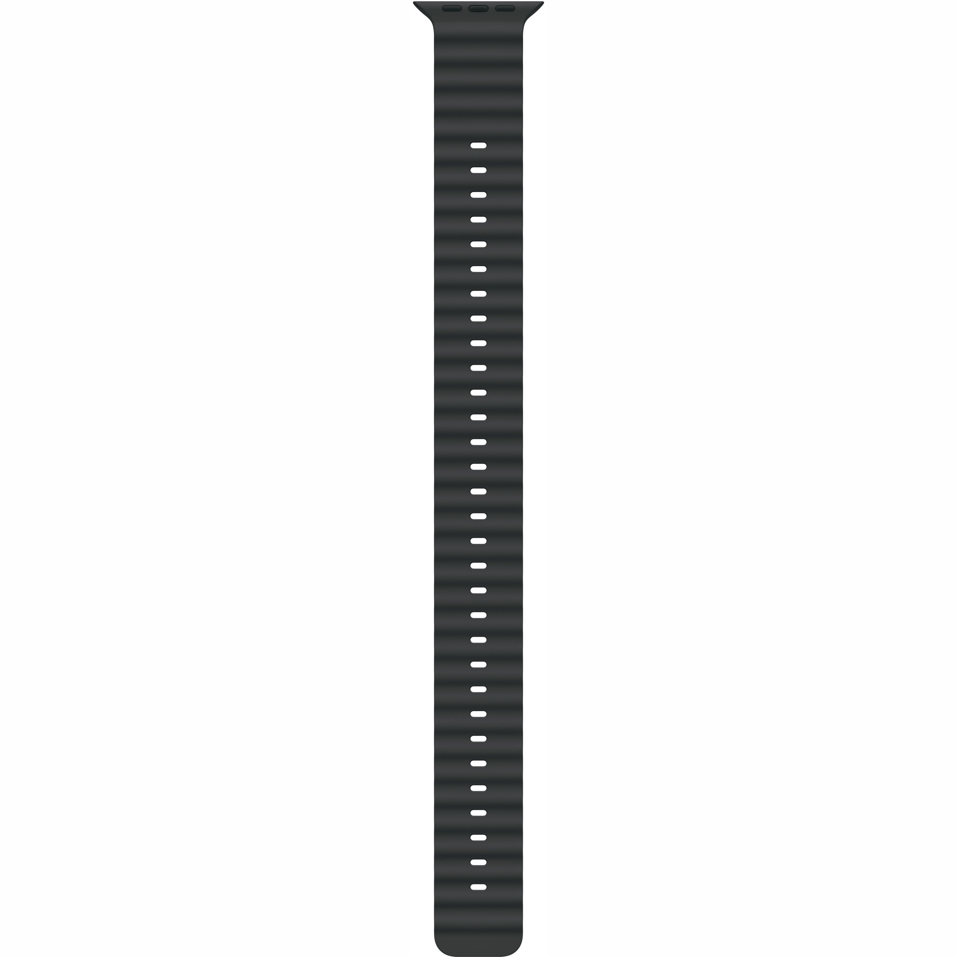 Подовжувач ремінця Apple Watch 49mm Natural Titanium Finish Black Ocean Band Extension (MXTM3ZM/A)фото1