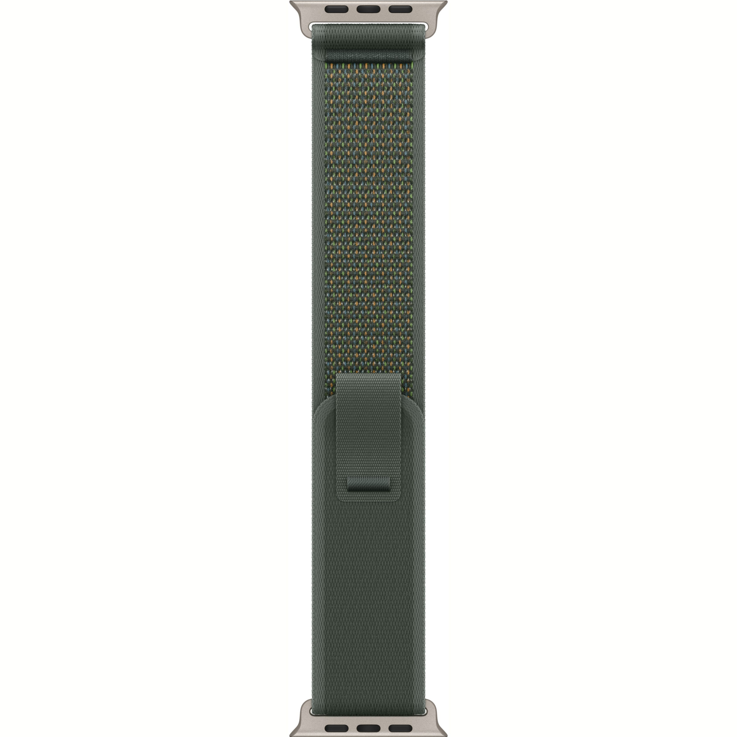 Ремінець Apple Watch 49mm Natural Titanium Finish Green Trail Loop S/M (MXTN3ZM/A)фото