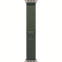 Ремінець Apple Watch 49mm Natural Titanium Finish Green Trail Loop S/M (MXTN3ZM/A)