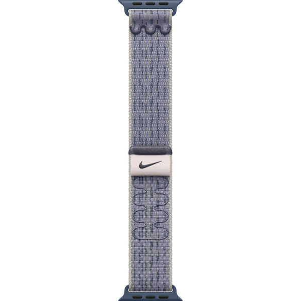 

Ремешок Apple Watch 42mm Grey/Blue Nike Sport Loop (MXTX3ZM/A)