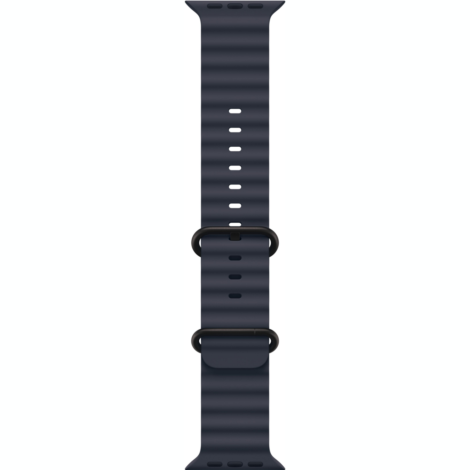 Ремінець Apple Watch 49mm Black Titanium Finish Navy Ocean Band (MYPA3ZM/A)фото