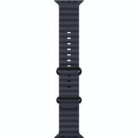 Ремінець Apple Watch 49mm Black Titanium Finish Navy Ocean Band (MYPA3ZM/A)